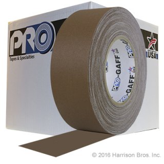 (image for) Case-2 IN x 55 YD Brown Gaffers Tape-24 Rolls